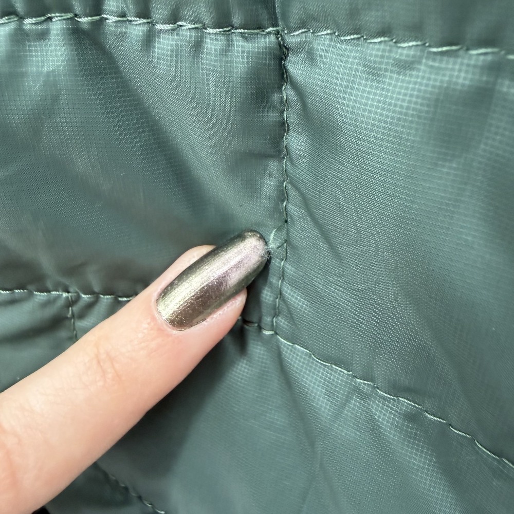 Patagonia Nano Puff Jacket Womens Size XS Green Quilted Primaloft DWR Zip Up - Picture 6 of 13